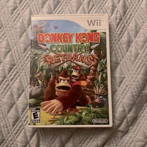 Nintendo Wii game Donkey Kong country returns